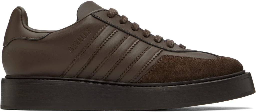 Adidas Brown Gazelle Indoor Sneakers 1
