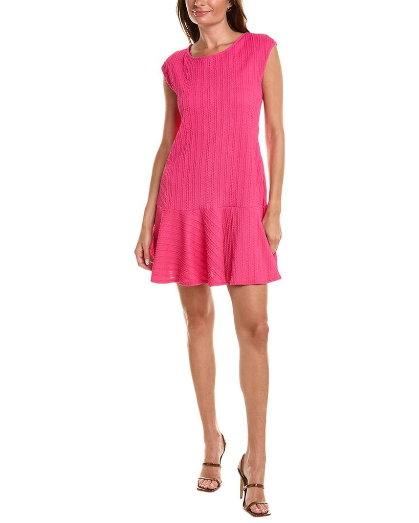 Isaac Mizrahi Flounce Mini Dress 1