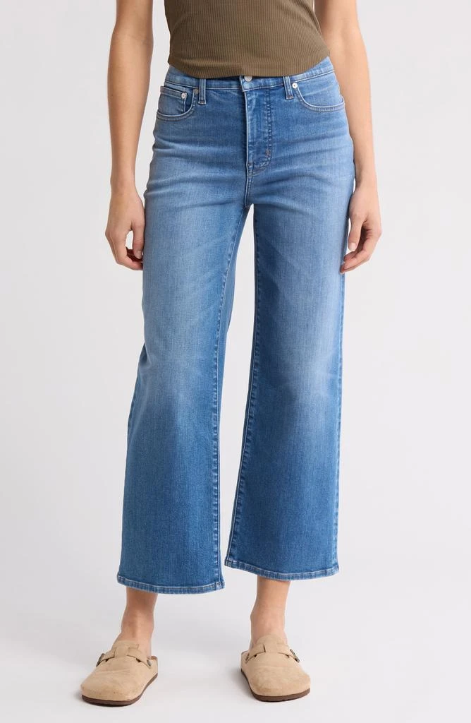 Madewell Wide Leg Crop Jeans 1