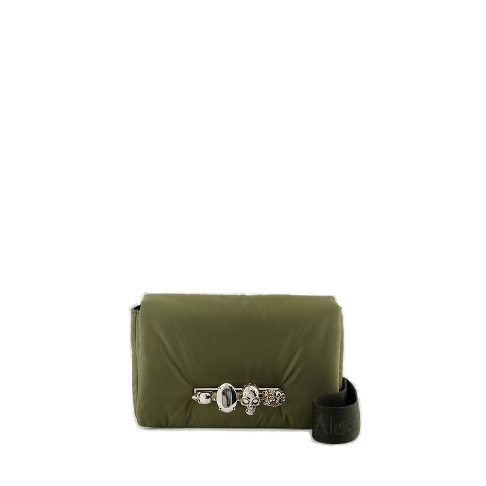 Alexander McQueen Black nylon The Puffy Knuckle belt bag