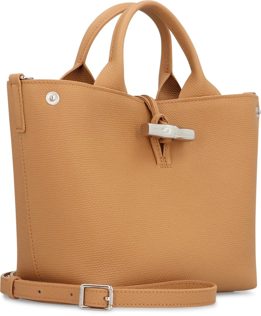 Longchamp S LE ROSEAU LEATHER HANDBAG 3