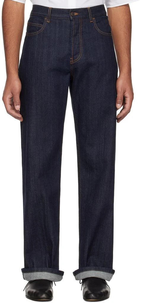 The Row Indigo Ross Jeans 1