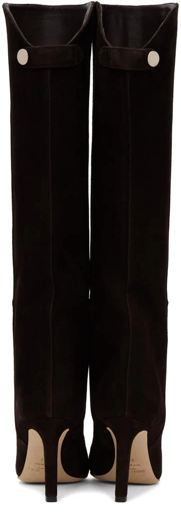 Jimmy Choo Brown Alizze 85 Boots 2