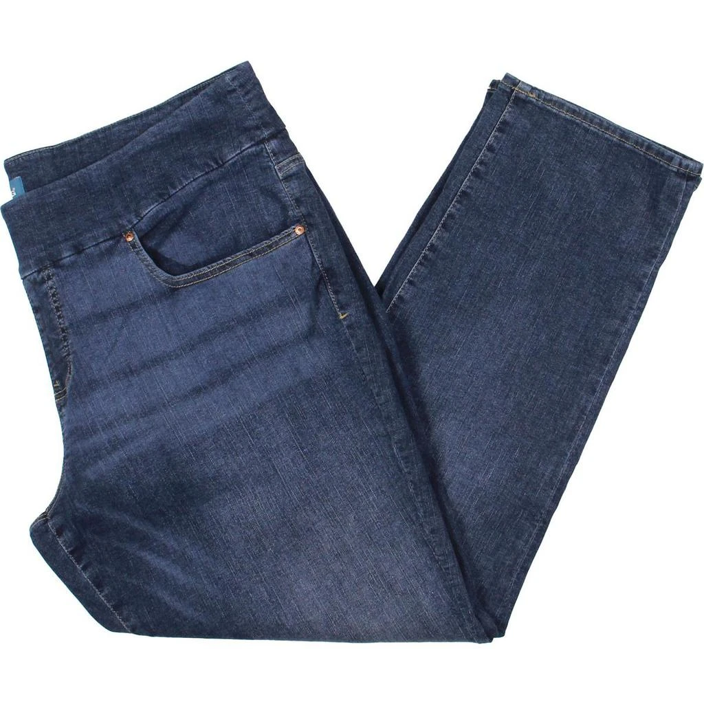 Jag Jeans Plus Nora Womens Mid Rise Pull On Skinny Jeans 3