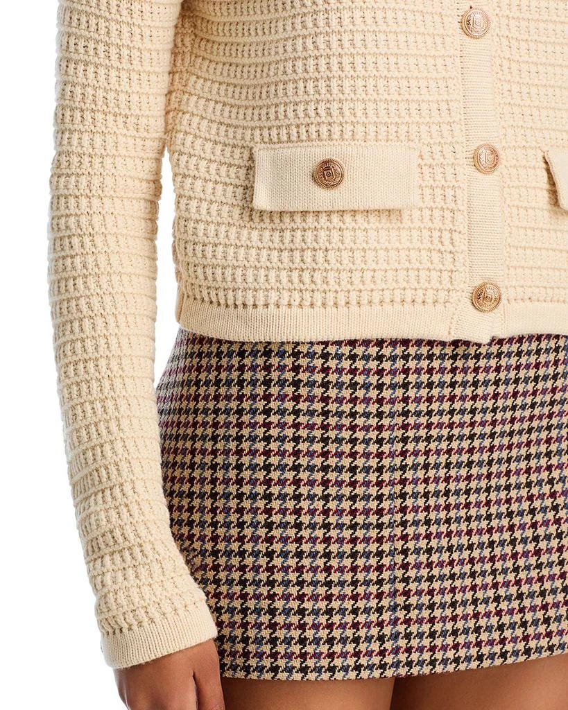 Blank NYC Crewneck Cardigan Sweater 4