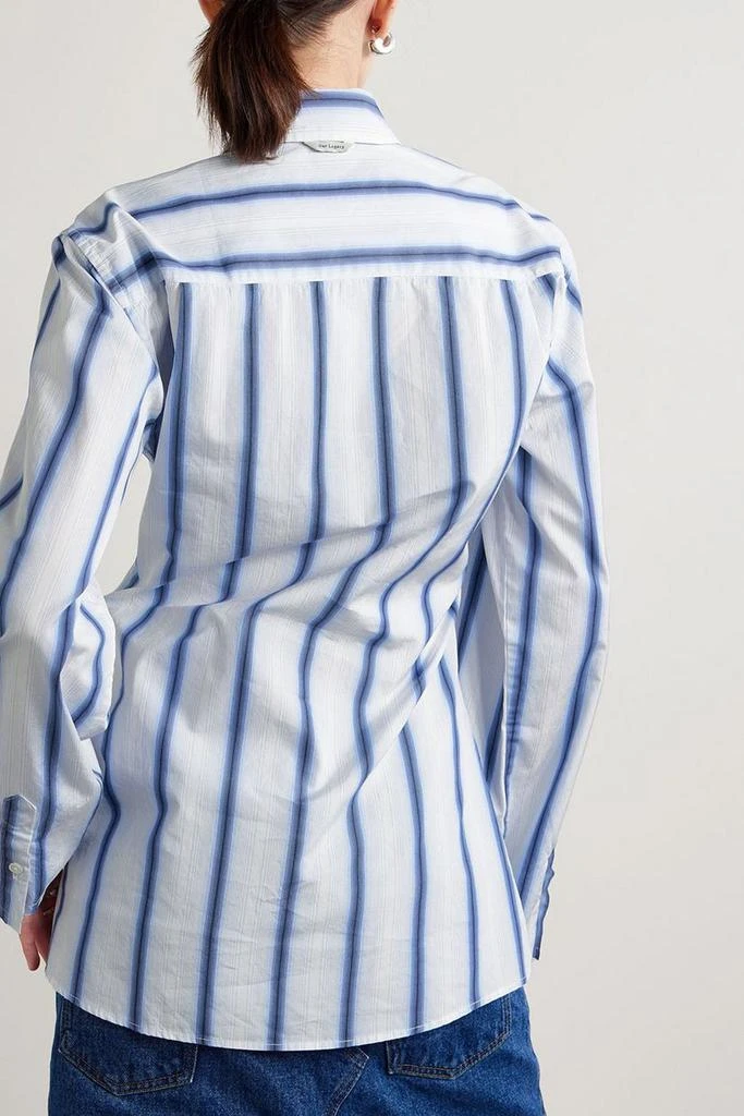 OUR LEGACY Daisy striped cotton-poplin shirt 3