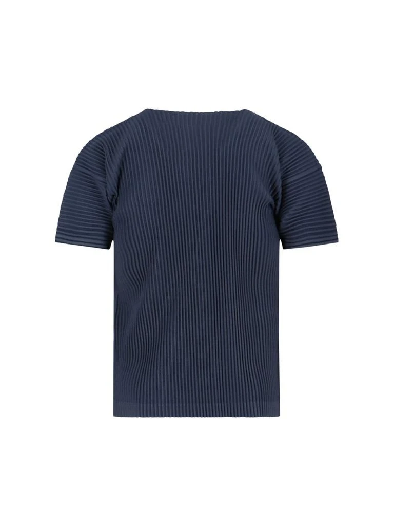 Homme Plissé Issey Miyake Homme Plissé Issey Miyake Pleated Crewneck T-Shirt 2