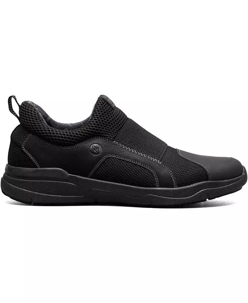 Nunn Bush Men's Grazie Work Splash Guard Slip Resistant Slip On Shoe 5
