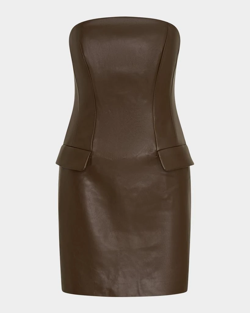 Shop Madison Strapless Vegan Leather Mini Dress on Sale at BeyondStyle   Get 70% Off Madison Strapless Vegan Leather Mini Dress with Limited-Time  Flash Deals, Exclusive Discounts, and Special Offers. Enjoy Unbeatable