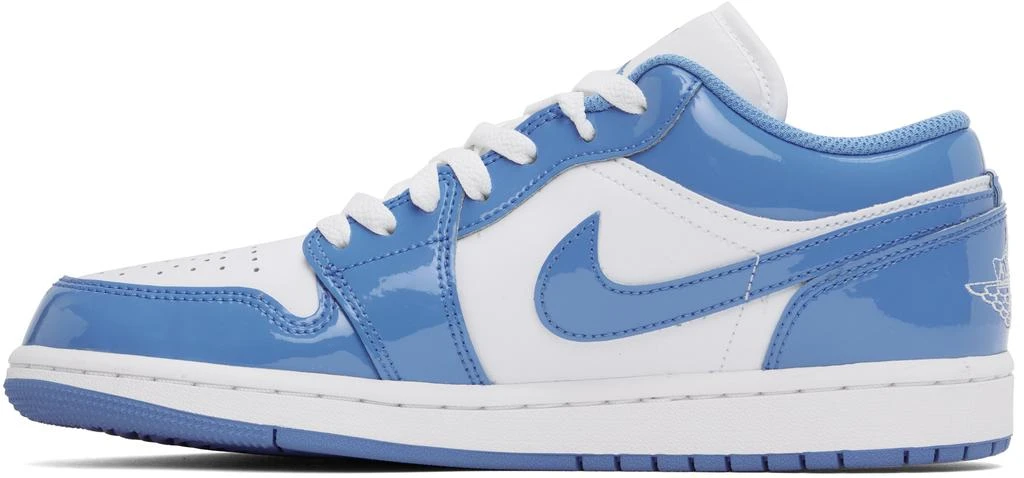 Jordan White & Blue Air Jordan 1 Low SE Sneakers 3