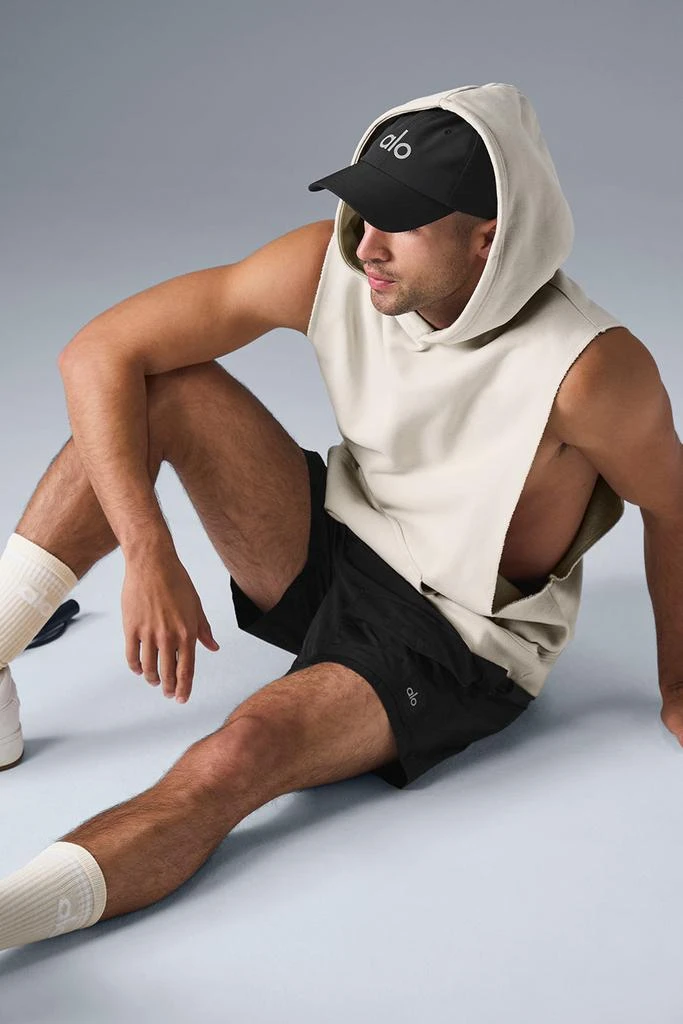 Alo Renown Sleeveless Hoodie - Bone 4