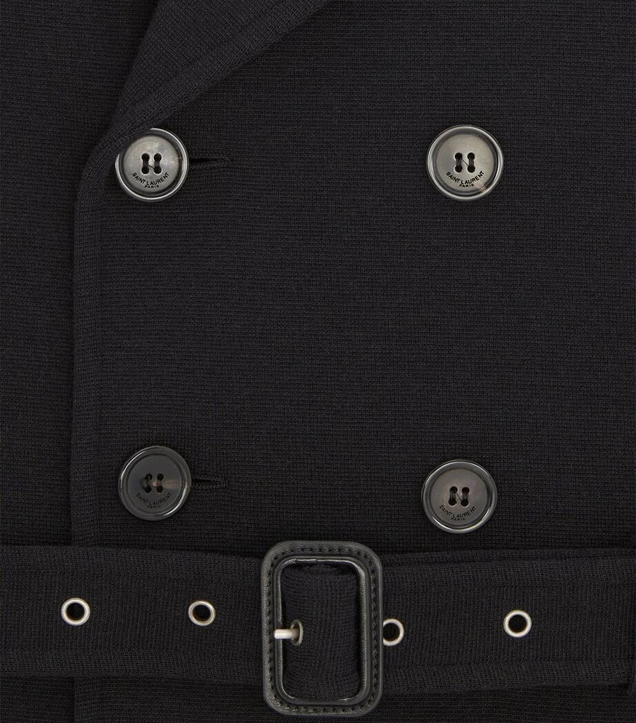 Yves Saint Laurent Belted Double-Breasted Jacket 3