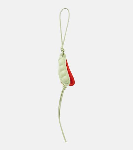 Loewe Pea Pod leather bag charm - Luggage & Travel Gear - Free