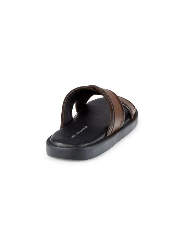 Saks Fifth Avenue Yanni Leather Sandals 3