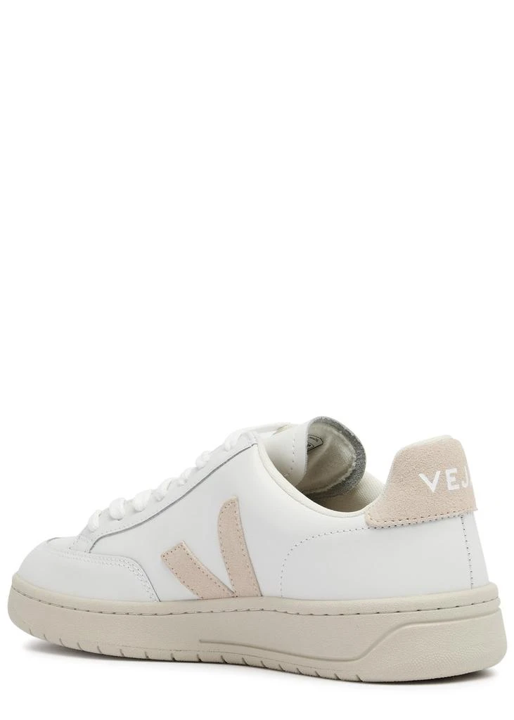 Veja V-12 panelled leather sneakers 2