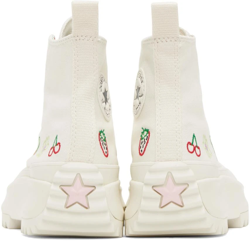 Converse White Run Star Hike Sneakers 2