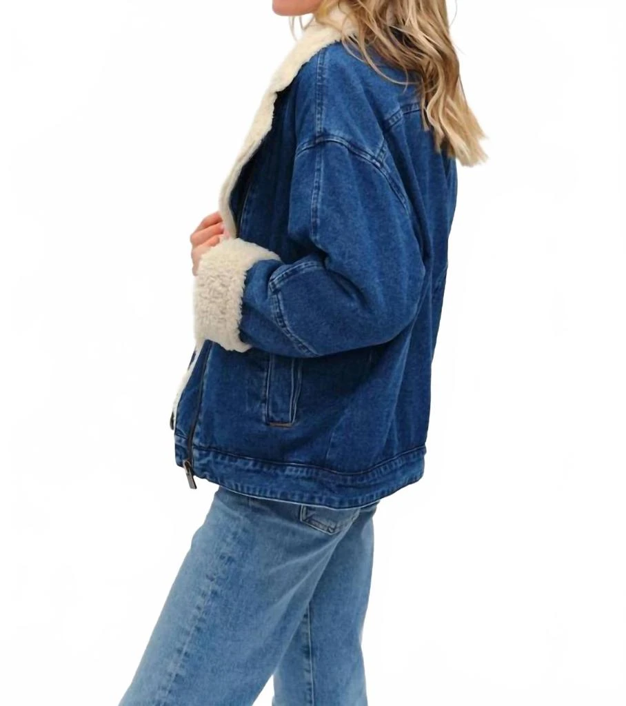 SIX/FIFTY Williston Jacket In Denim 3