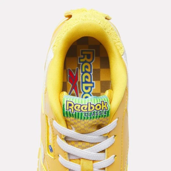 Reebok Reebok x Sonic 3 Classic Leather Step 'N' Flash Shoes - Preschool 7