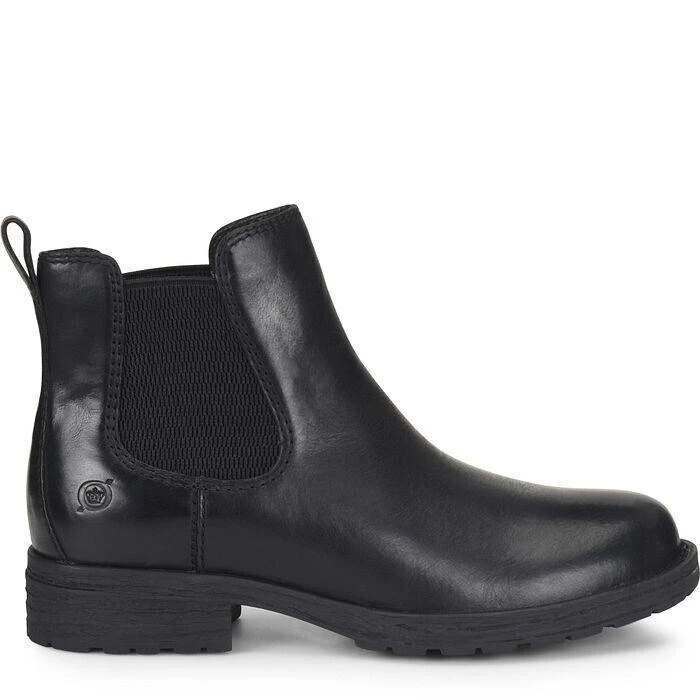 BÃ¸rn Born Cove F55503-001 Boot Women's US 10 Black Leather Waterproof Chelsea ZPO2098 2