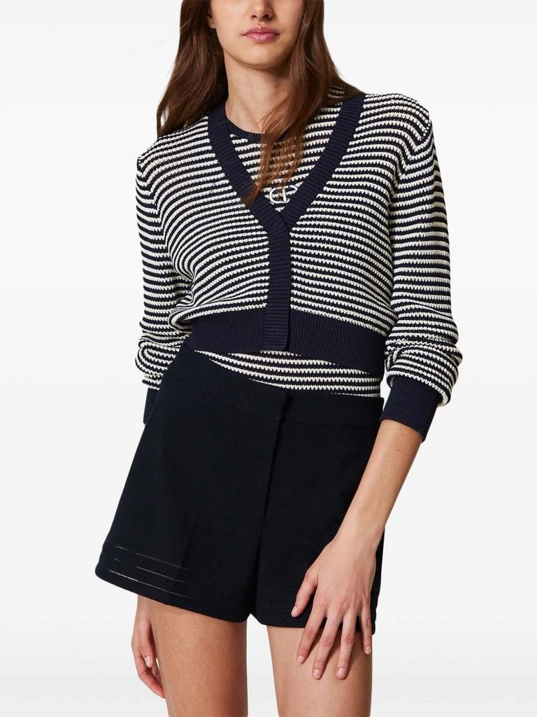 TWIN-SET SOFT AND COZY KNIT SWEATER 4