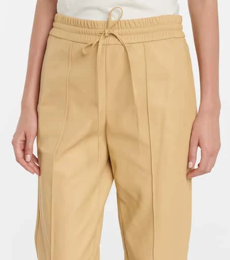 Jil Sander Ankle-zip leather pants 4