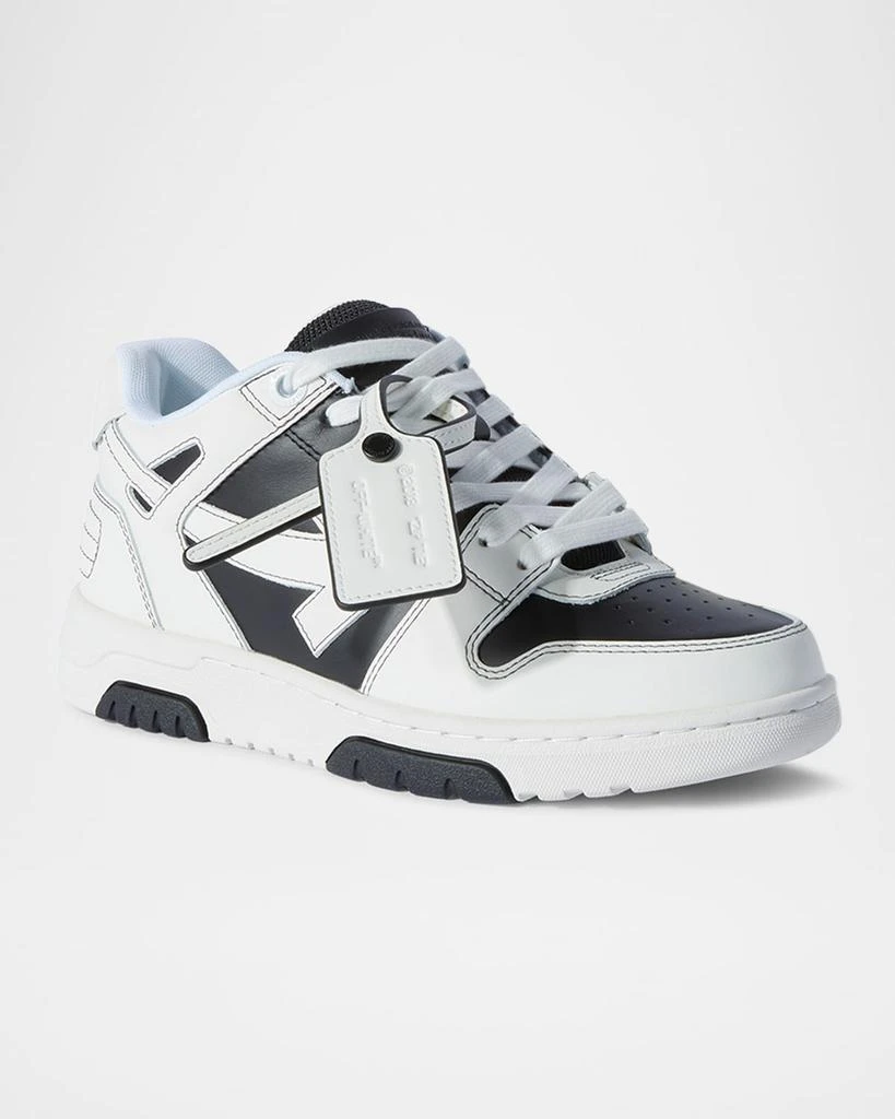 Off-White Out Of Office Bicolor Leather Sneakers 3