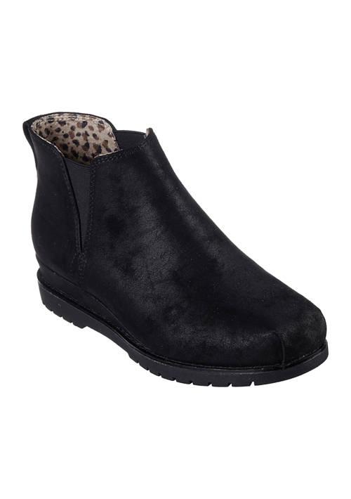BOBS from Skechers From Skechers Chill Wedge Sneaker Booties   Cruising Altitude