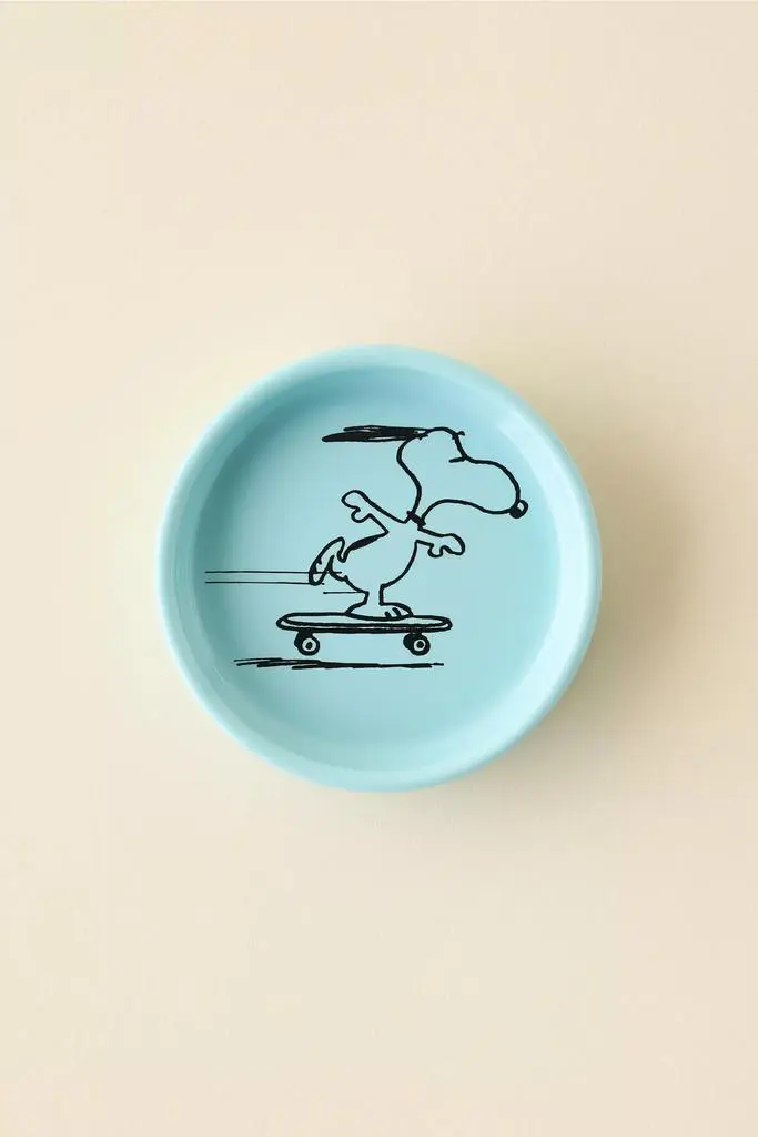 Magpie Magpie X Peanuts Skater Round Ceramic Pin Dish
