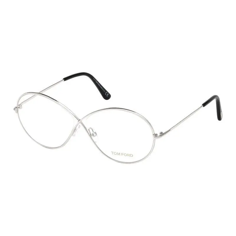 Tom Ford FT5517 018 Shiny Rhodium 58mm