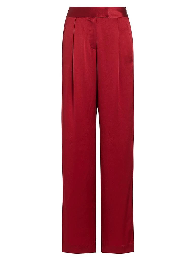 The Sei Wide-Leg Silk Trousers 1