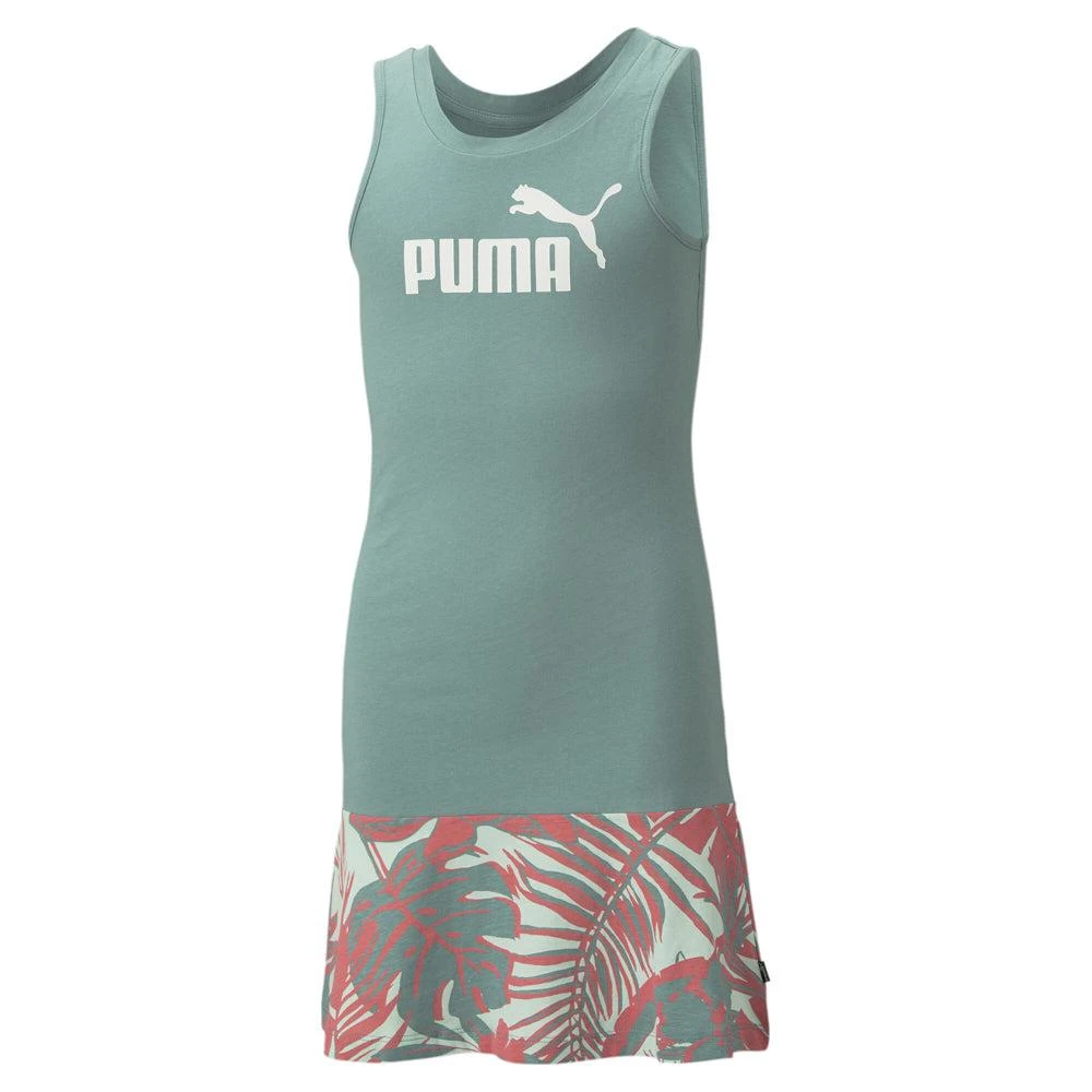 Puma Girls Essentials Flower Power Tank Sleeveless Mini Dress Green 6 Casual Kids Puma Girls Essentials Flower Power Tank Sleeveless Mini Dress Green 6 Casual Kids