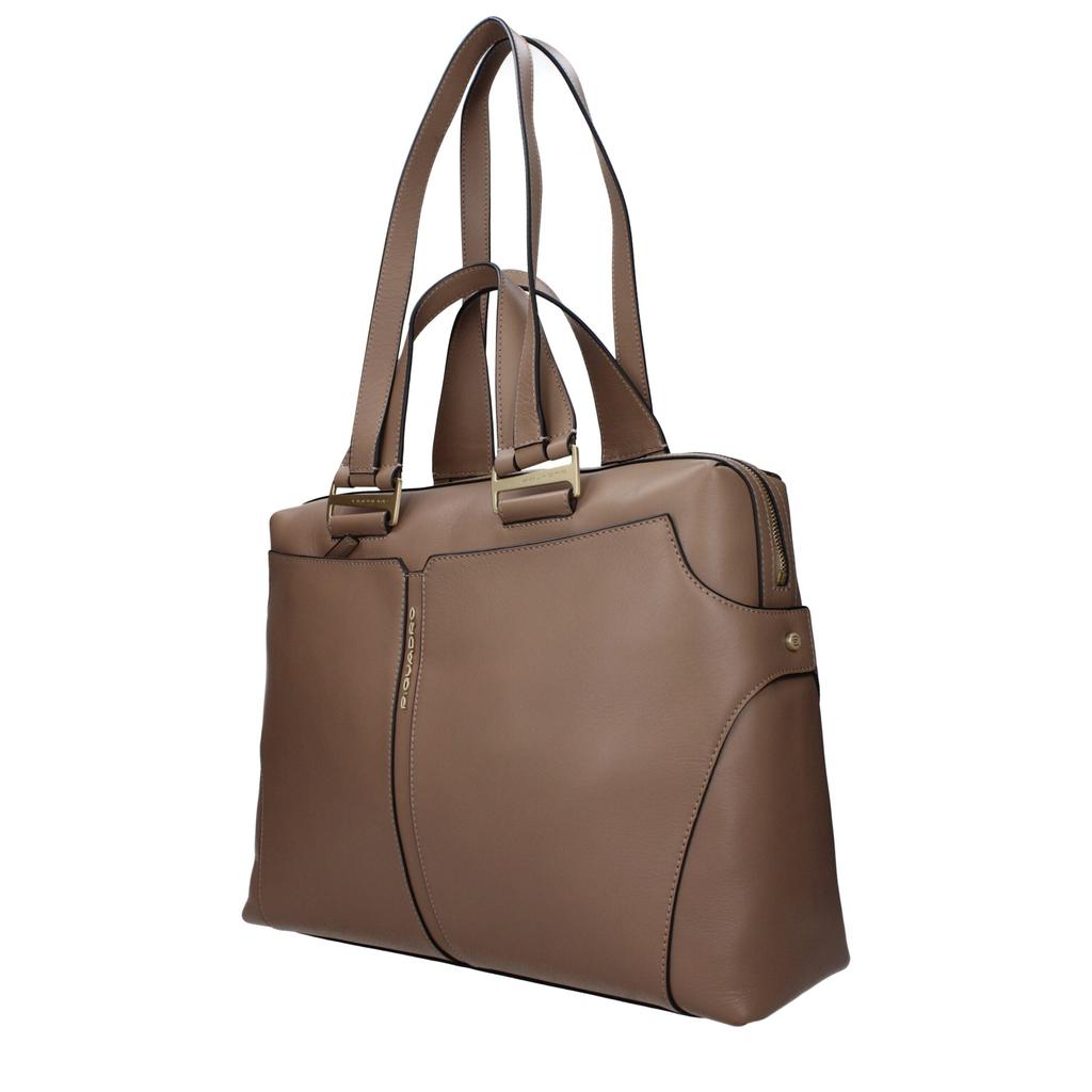 PIQUADRO Piquadro Gray Leather Business &Amp; Laptop Bag