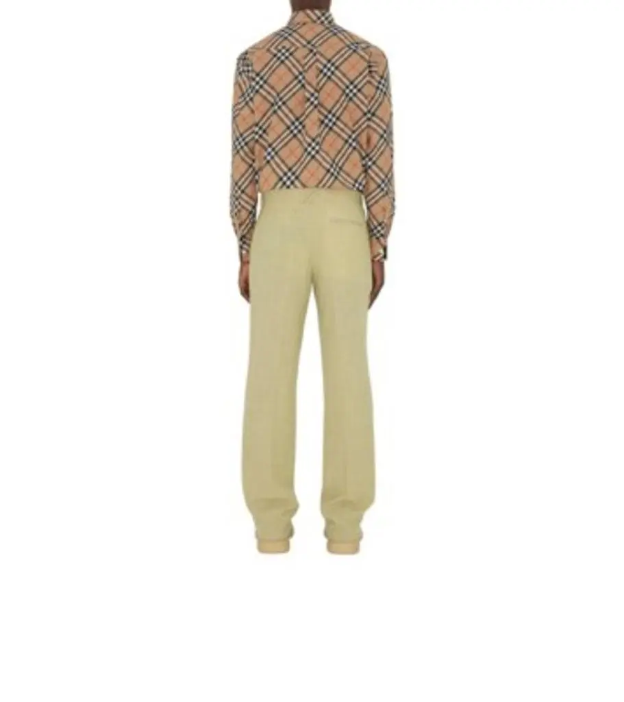 Burberry Regular fit check cotton shirt 4