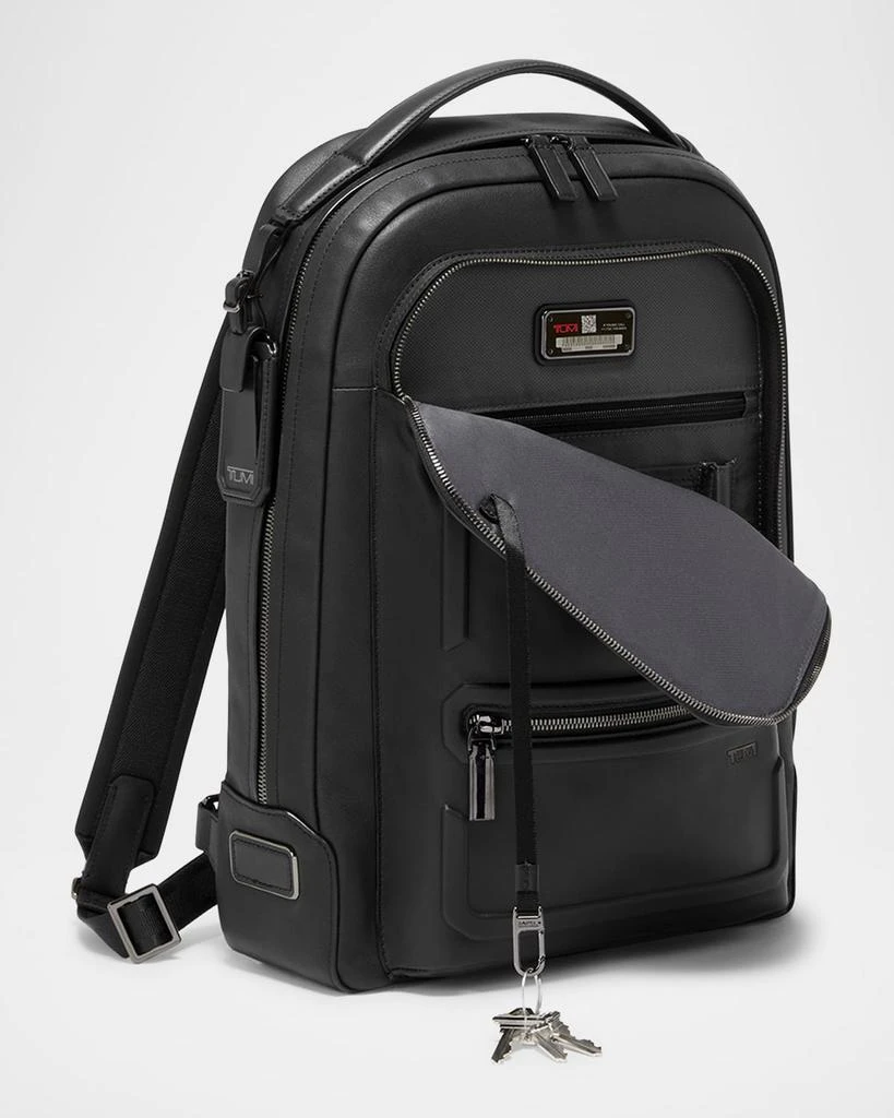 Tumi Harrison Bradner Leather Backpack 6