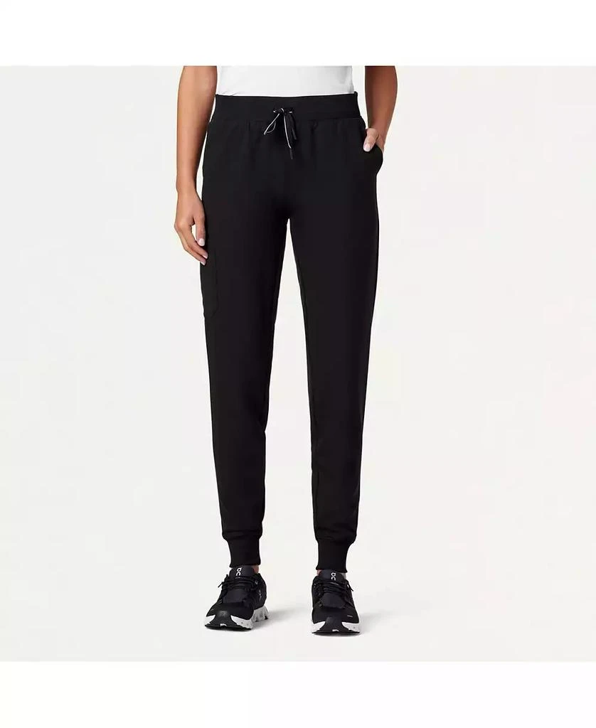 Jaanuu Women's Silex 6-Pocket Slim Mid-Rise Scrub Jogger 1