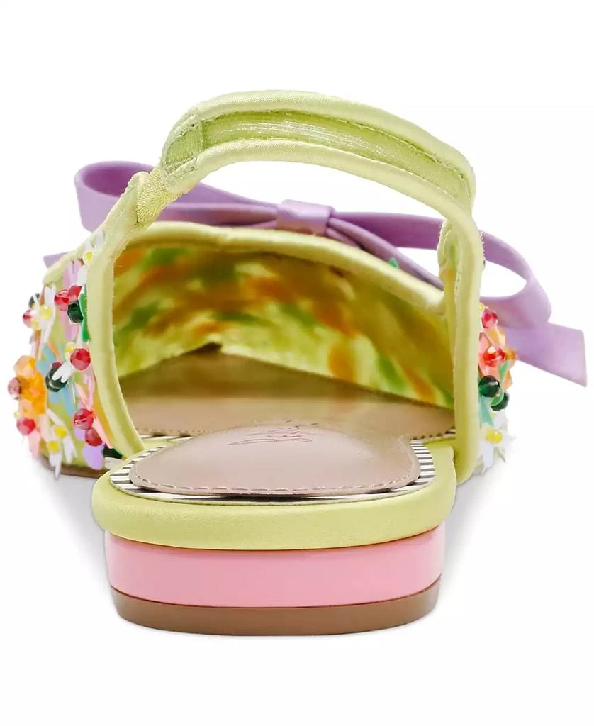 Betsey Johnson Women's Laylah Floral Slingback Flats 3