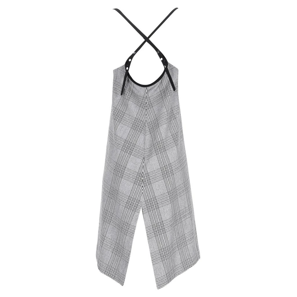 maje plaid shirt dress Maje Ralek Checked Asymmetric Midi Shirt Dress 1 Black Smocked Waist