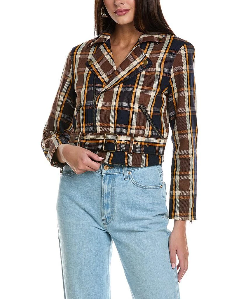 MOTHER MOTHER Denim The Moto Jacket 1