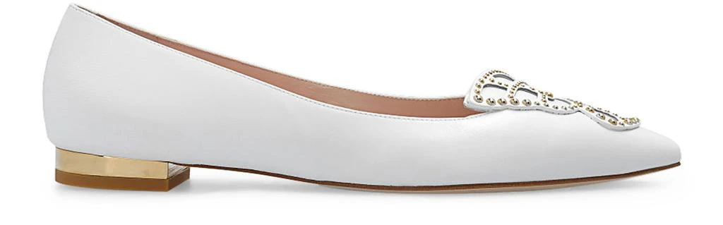 Sophia Webster ‘Butterfly’ leather ballet flats 1