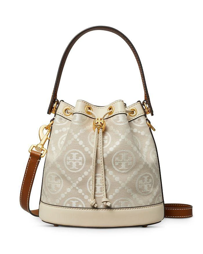 Tory Burch T Monogram Jacquard Bucket Bag