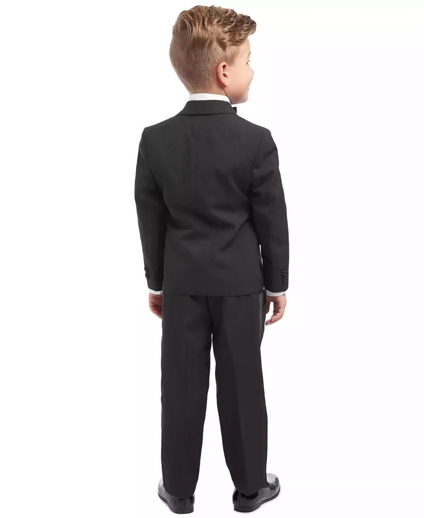 Nautica 4-Piece Tuxedo Suit, Shirt & Bowtie, Toddler and Little Boys 3