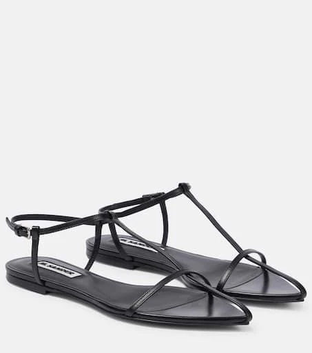 Jil Sander Tripon leather sandals 1