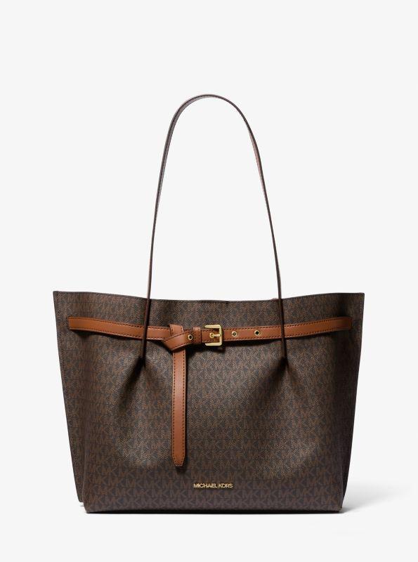 michael_kors Emilia Large Logo Tote Bag