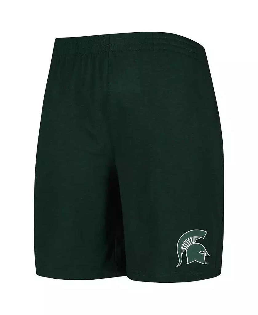 Concepts Sport Men
s Green, White Michigan State Spartans Downfield T-shirt and Shorts Set 4
