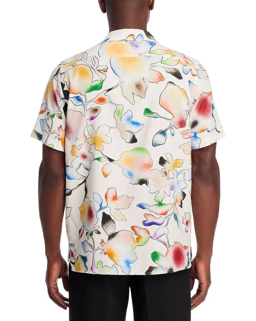Paul Smith Paul Smith Floral Print Short Sleeved Casual Fit Button Down Shirt 3