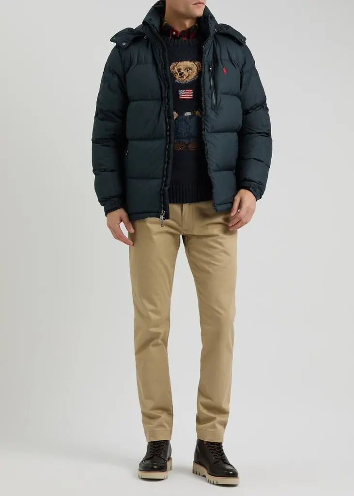 Ralph Lauren Quilted hooded shell jacket 4