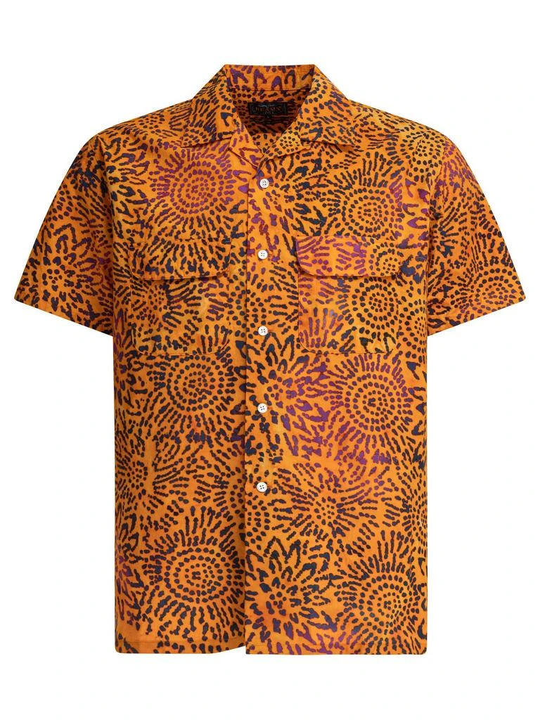 BEAMS PLUS Beams Plus Patterned Short Sleeve Shirt 1
