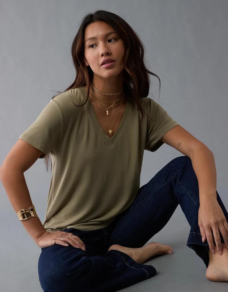 AE AE Soft & Sexy V-Neck T-Shirt 6