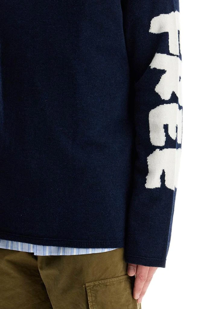 Comme des Garcons wool jacquard pul 4