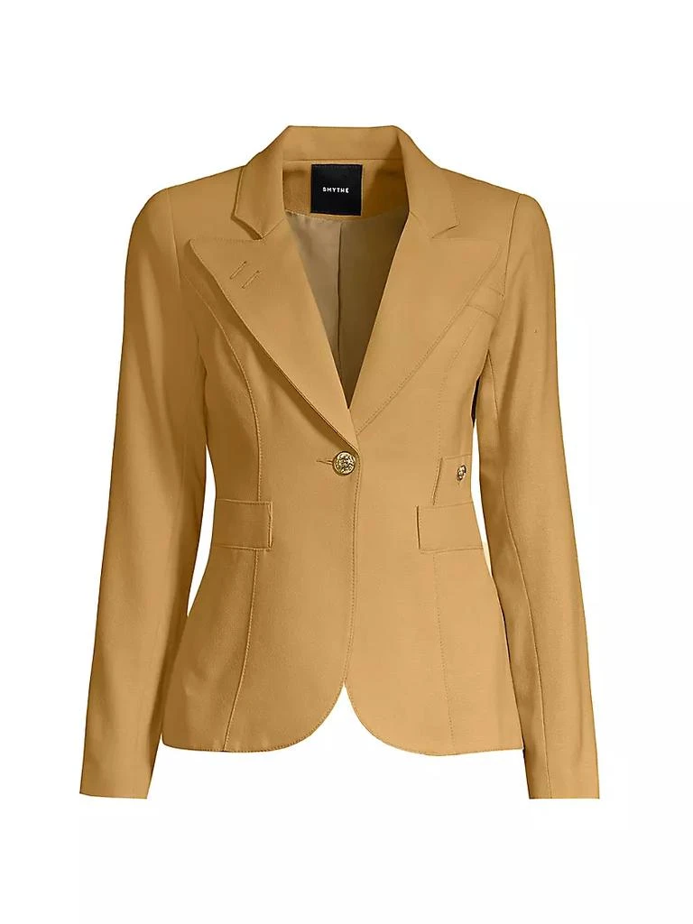 Smythe Duchess Single-Breasted Wool Blazer 1